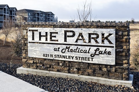 Property Sign at The Park at Medical Lake, Medical Lake, WA, 99022