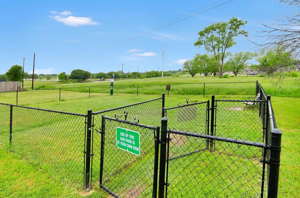The Patrick Apartments in Stephenville, Texas Dog Park