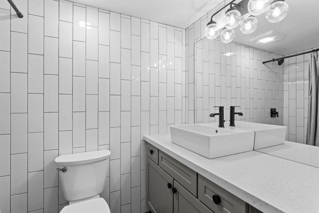 The Rivet Studio Model Bathroom