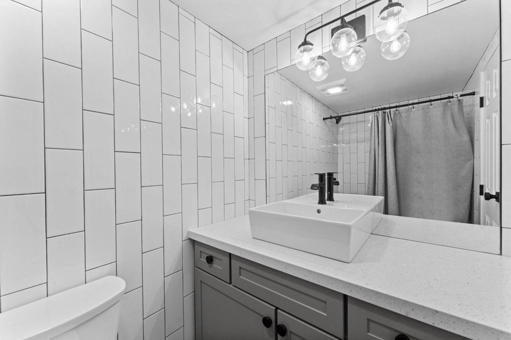 The Rivet Studio Model Bathroom