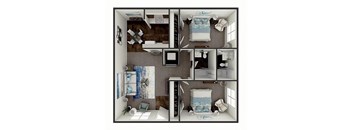 The Sebastian at Lillian Crossroads B2 Floor Plan