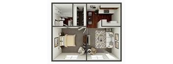 The Shea at Lillian Crossroads A1 Floor Plan