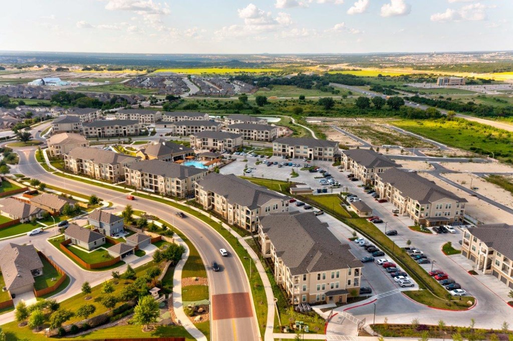 The Southbrook Apartments in Leander, Texas Aerial View of Property