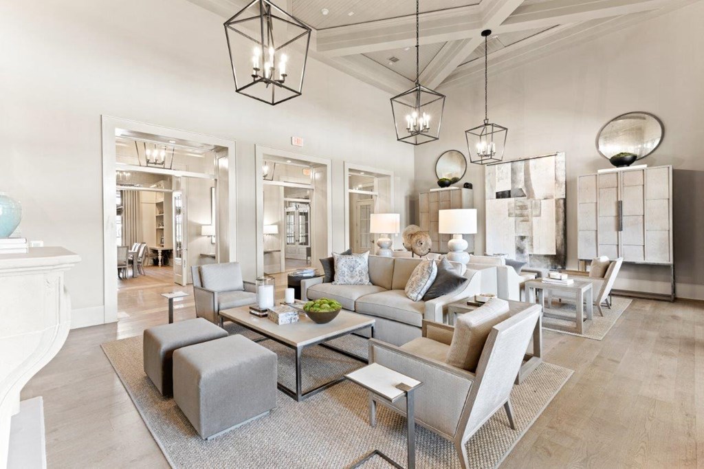 The Southbrook Apartments in Leander, Texas Clubhouse Lounge