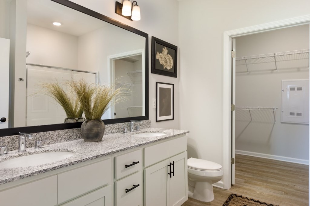 The Tides of Shallotte Apartments near Ocean Isle Beach in North Carolina Model Bathroom