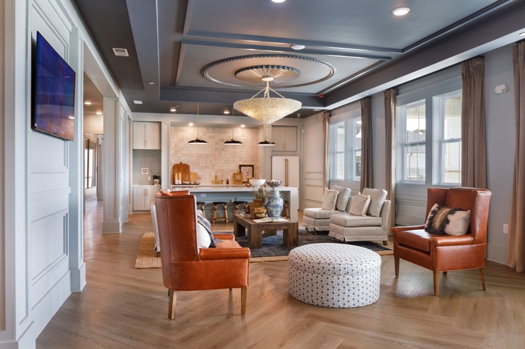The Tides of Shallotte Apartments in Shallotte, North Carolina Clubhouse Lounge