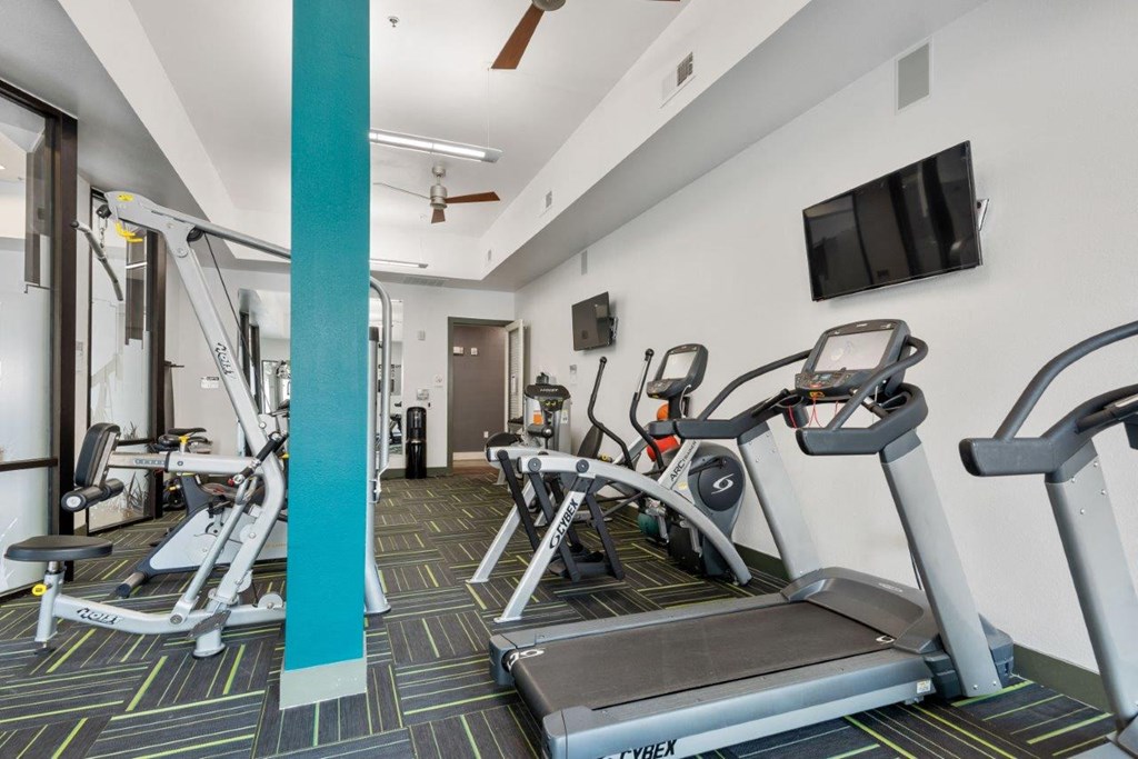The Wall Street Lofts in Midland, Texas Fitness Center