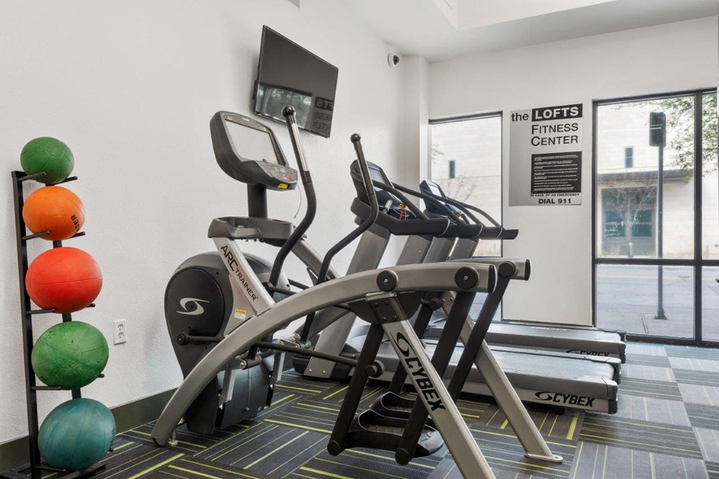 The Wall Street Lofts in Midland, Texas Fitness Center