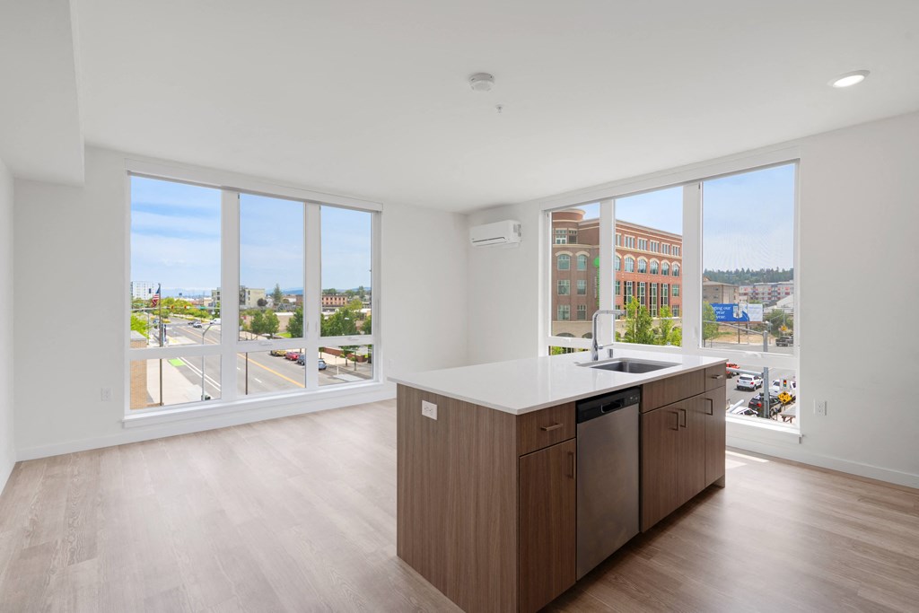 The Warren Apartments Kitchen