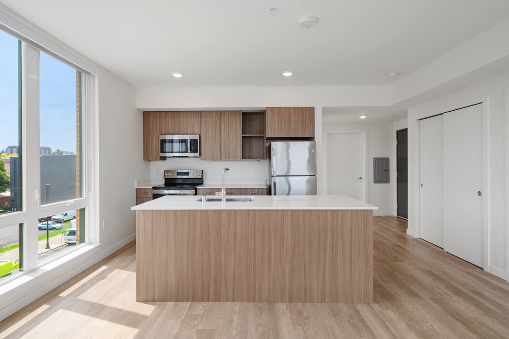 The Warren Apartments Kitchen