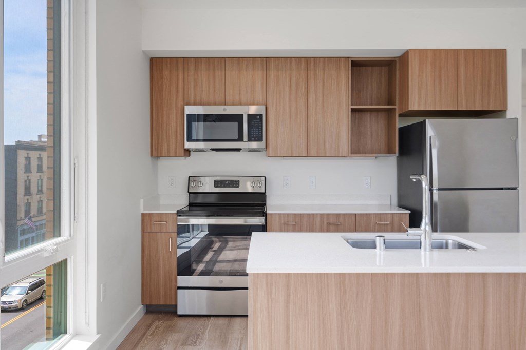 The Warren Apartments Kitchen