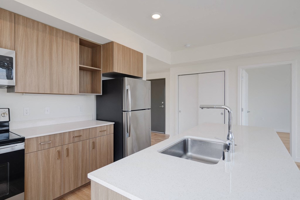 The Warren Apartments Kitchen