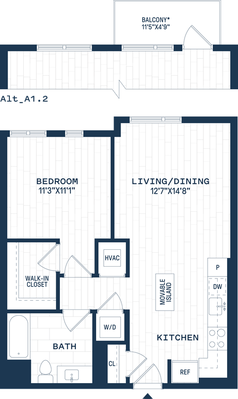 The Six Apartments in Hyattsville, Maryland A1.2 Floor Plan