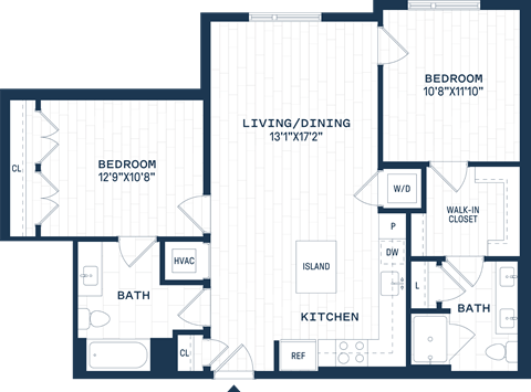 a blueprint of a floor plan of a house