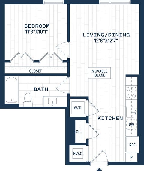 The Six Apartments in Hyattsville, Maryland J3.1 Floor Plan