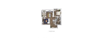 The Edison at Bozeman Apartments Big Sky 3D Floor Plan