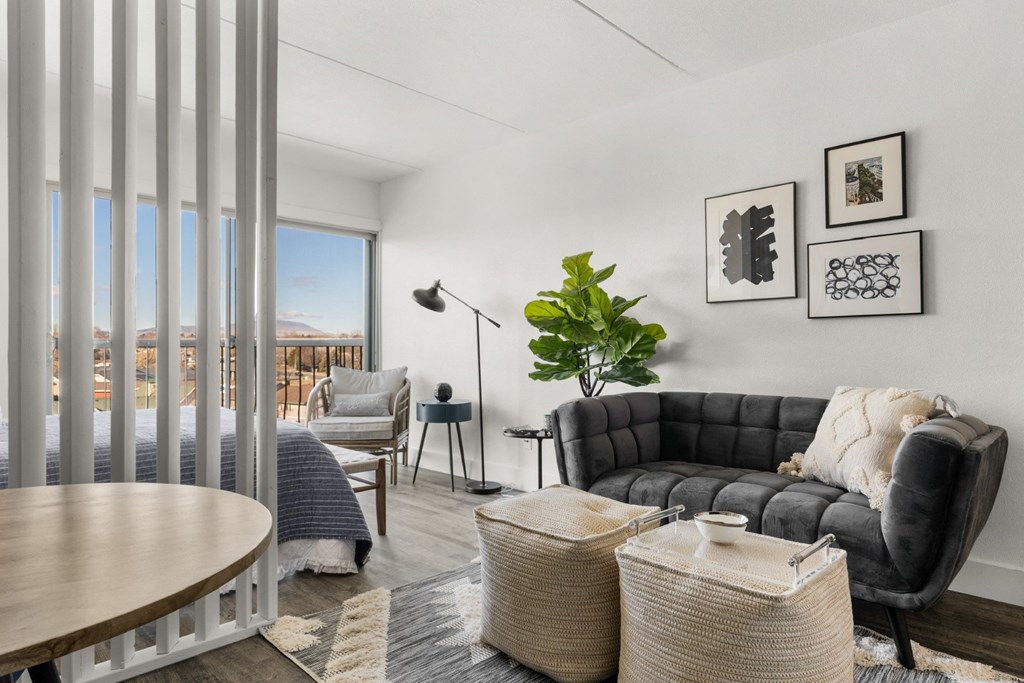 The Franklin Model Living Area