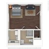 The Westlyn Apartment Homes Studio 3D Furnished Floor Plan The Westlyn Apartment Homes Studio 3D Furnished Floor Plan