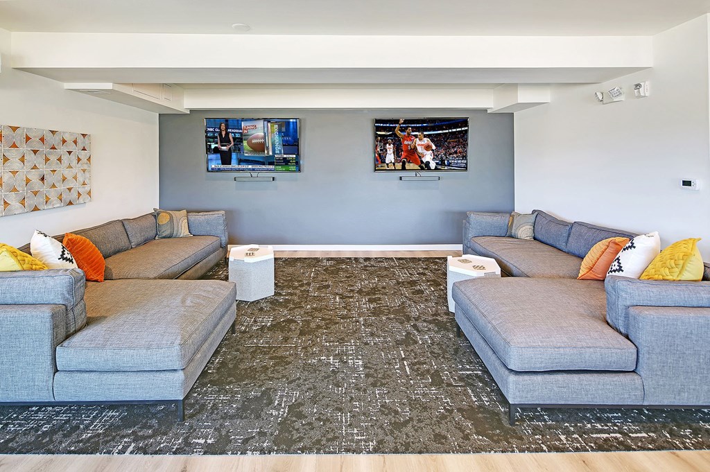 Geo Apartments Clubhouse Seating Area
