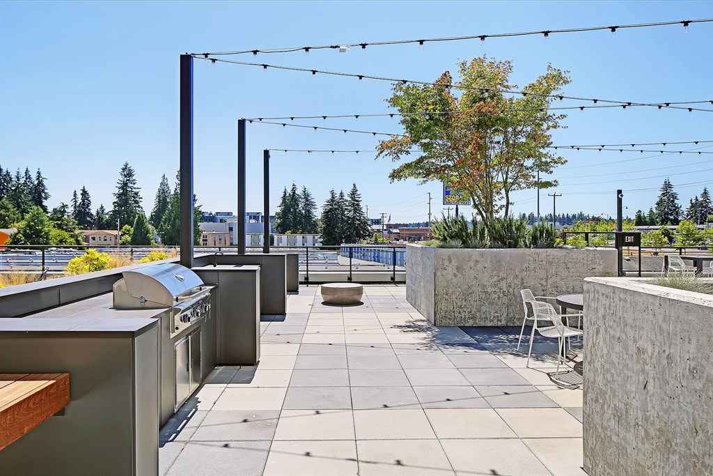 Geo Apartments Outdoor BBQ Stations