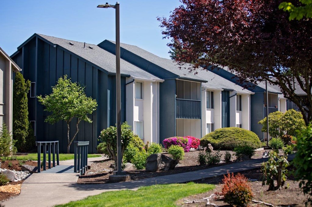 our apartments showcase a beautiful courtyard