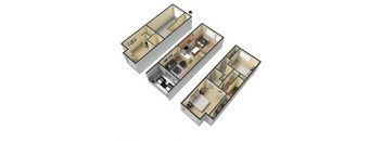 The Douglas Apartments Thurman Floor Plan