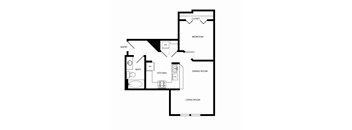 Towne Apartments in Seattle, Washington A2.1 Floor Plan