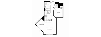 Towne Apartments in Seattle, Washington A9 Floor Plan