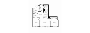 Towne Apartments in Seattle, Washington B2 Floor Plan