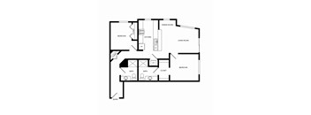 Towne Apartments in Seattle, Washington B6 Floor Plan