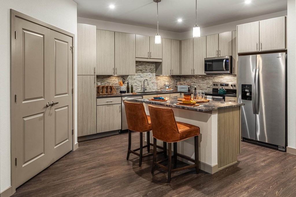 TriVista on Speer Model Kitchen