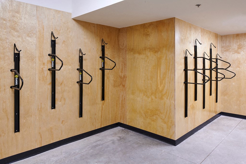 Multnomah Station Apartments bike storage