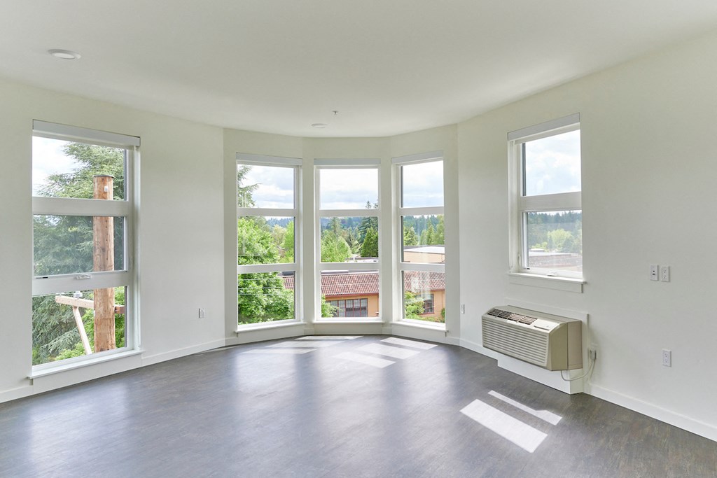 Multnomah Station Apartments living room Multnomah Station Apartments living room