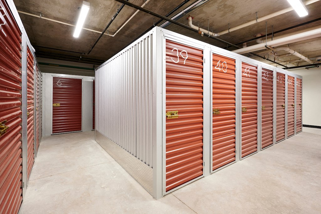 Multnomah Station Apartments storage units