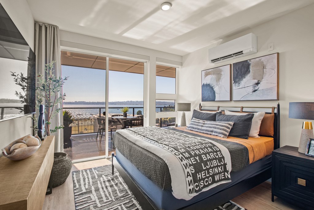 Vela Apartments Bedroom with View