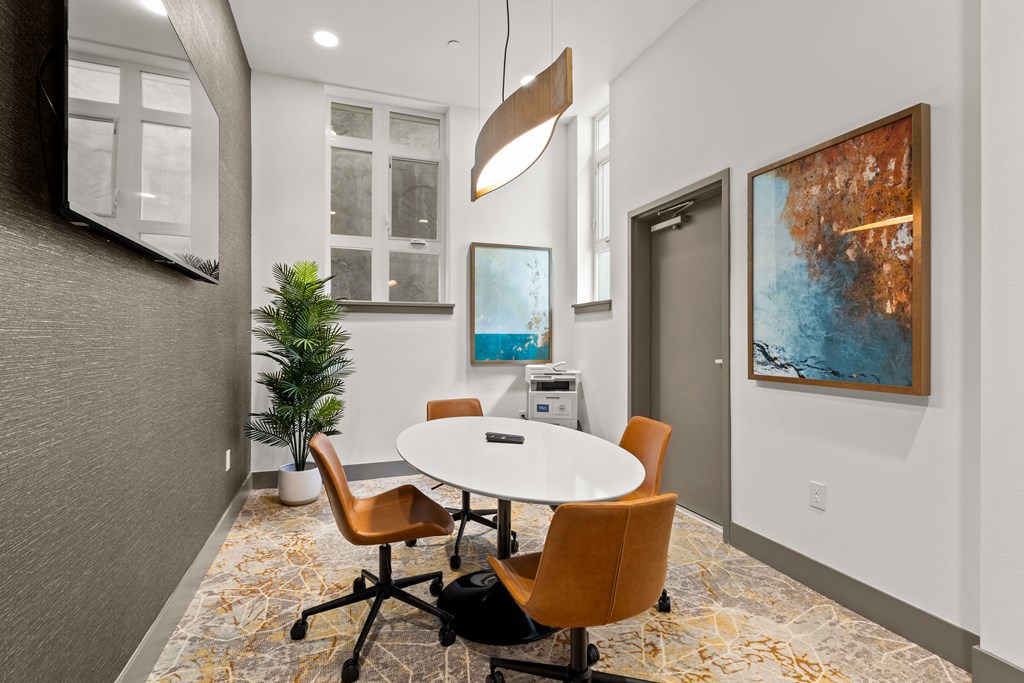 Vela Apartments conference room