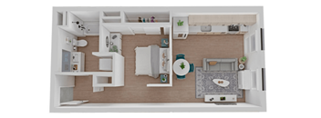 Vanguard 1X1 515 sq ft