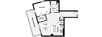 Vinz on Fairfax Apartments in Los Angeles, California A3 Floor Plan