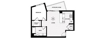 Vinz on Fairfax Apartments in Los Angeles, California A7 Floor Plan