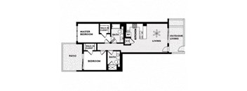 Vinz on Fairfax Apartments in Los Angeles, California C12 Floor Plan