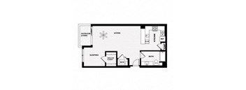 Vinz on Fairfax Apartments in Los Angeles, California F2 Floor Plan