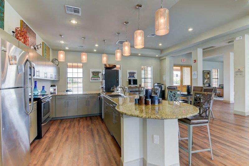 Volar Apartments Clubhouse Kitchen