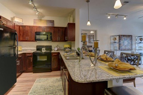 Volar Apartments Model Kitchen