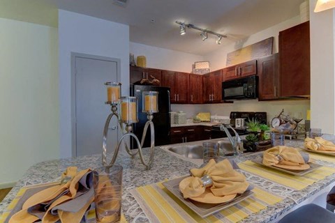 Volar Apartments Model Kitchen