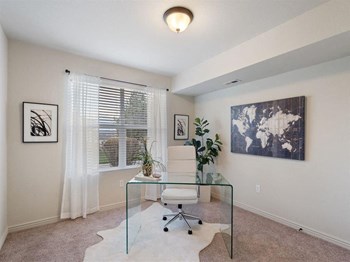 The Crossings at Chapel Hill Bedroom Office with Carpet Property Image