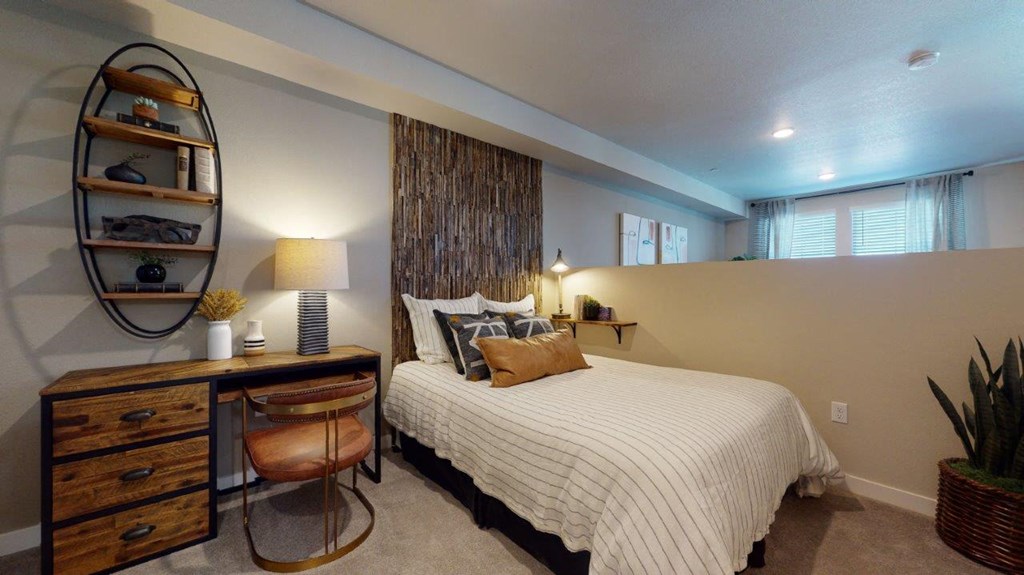 West End District Model Bedroom