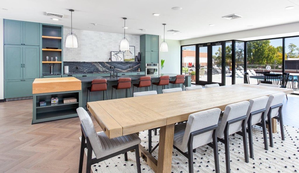 Alton Heights in Kansas City, Missouri Clubhouse Kitchen