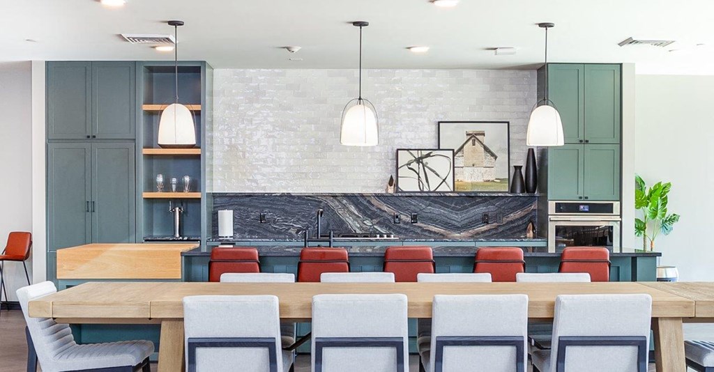 Alton Heights in Kansas City, Missouri Clubhouse Kitchen