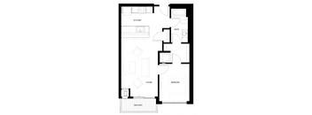 Westley on Broadway A2 Floor Plan