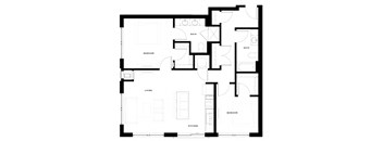 Westley on Broadway B2 Floor Plan